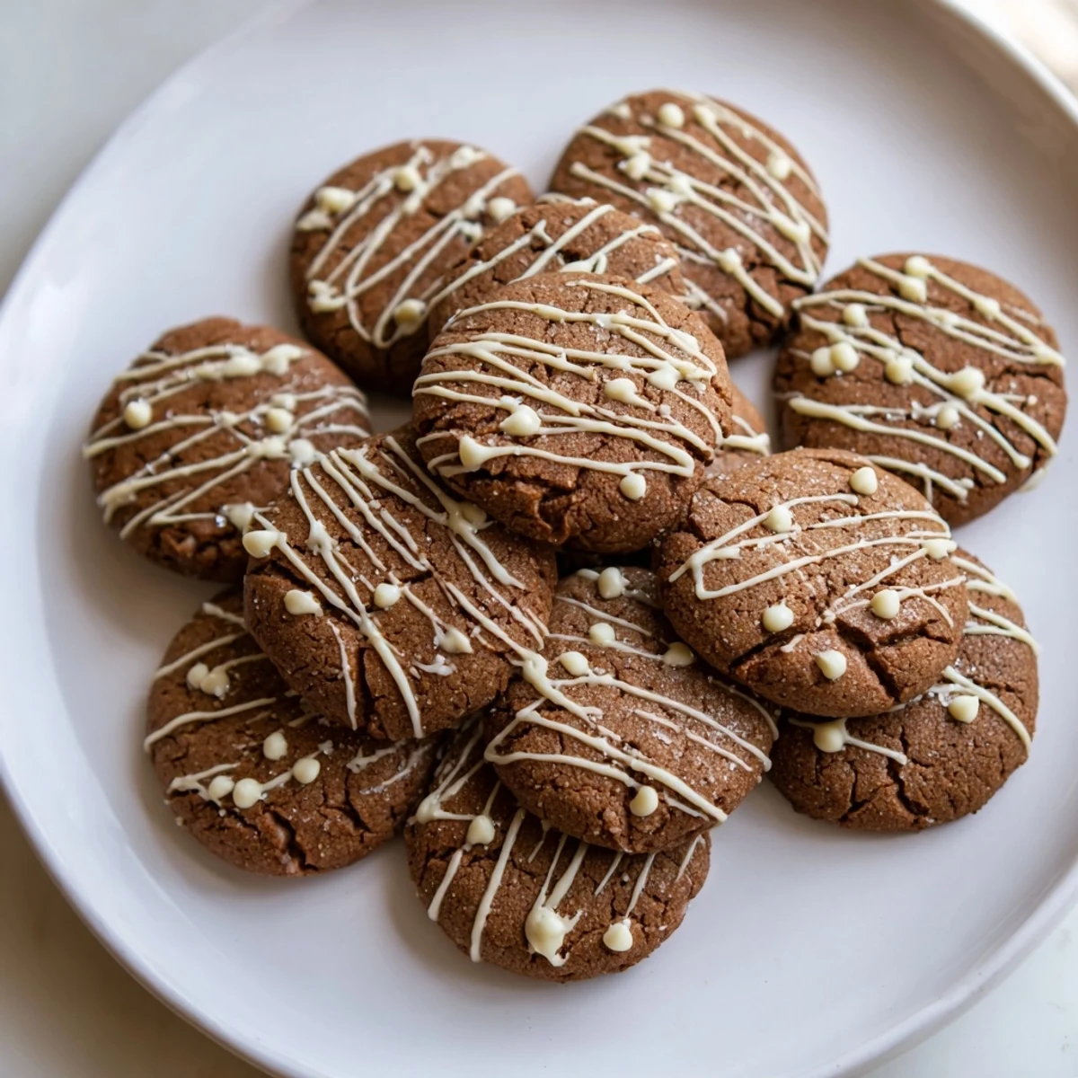 Pile of delicious soft and chewy pumpkin spice cookies ready to serve, a fall dessert delight.
