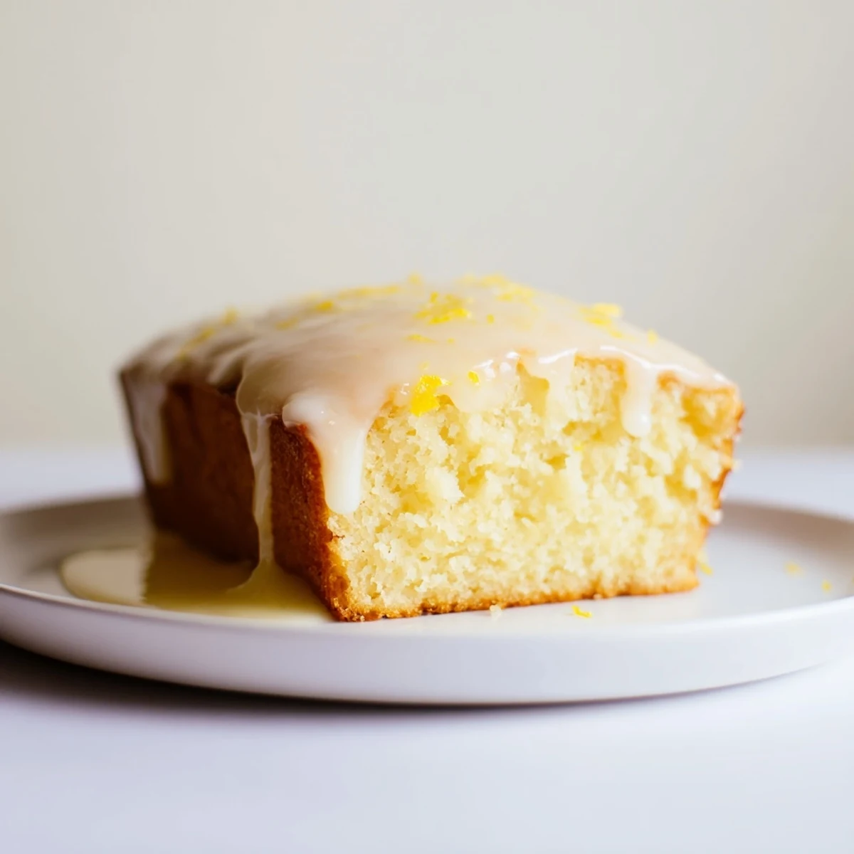 A beautiful, moist Lemon Yogurt Cake, perfect for breakfast or dessert, with a light crumb.