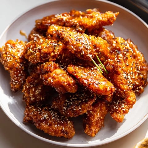 Crispy Honey Chili Wings