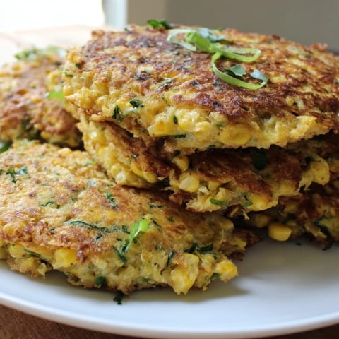 These warm, homemade golden corn and cheddar fritters are perfectly golden and ready to enjoy.