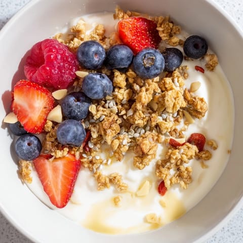 Dry Yogurt Breakfast Bowl