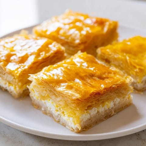 Serbian Layered Cheese Pie
