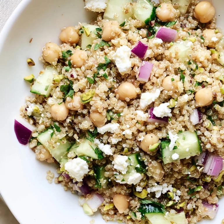This protein-packed Jennifer Aniston Salad shows a satisfying meal, perfect with toasted nuts and lemon dressing.