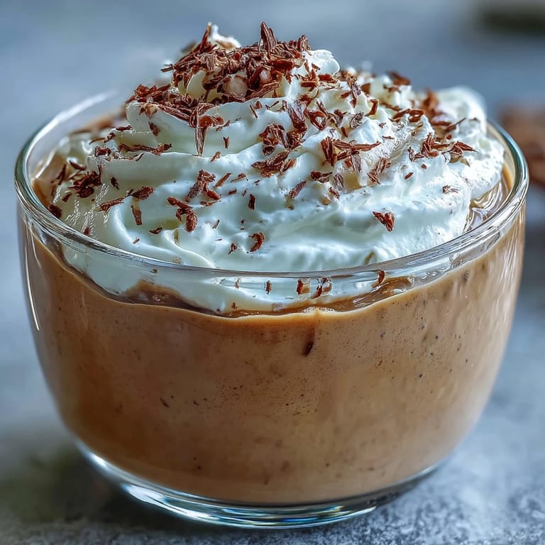 Silky Hojicha Pudding with a rich roasted tea aroma, ready to serve after chilling in the refrigerator.