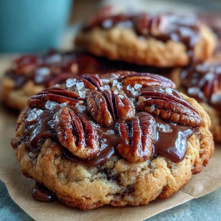 2. Buttery, nutty cookies with rich brown butter, crunchy pecans, and a sprinkle of sea salt for a balanced, indulgent treat.  